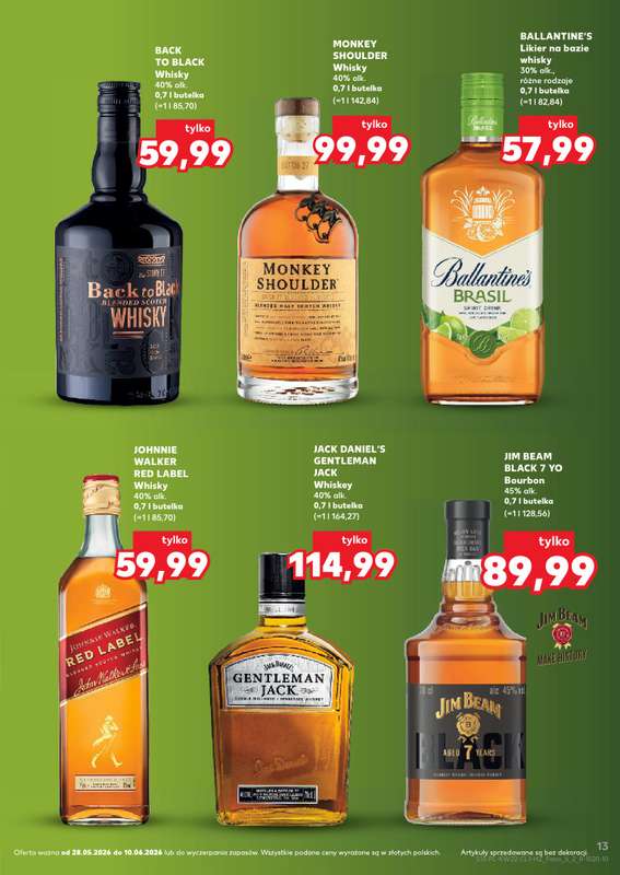 Kaufland - gazetka promocyjna Barek Kauflandu  do środy 10.06 - strona 13