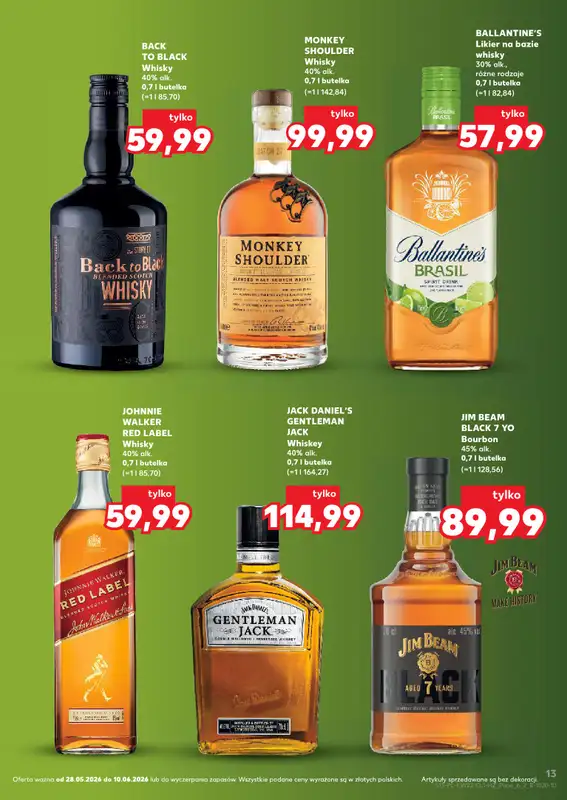 Kaufland - gazetka promocyjna Barek Kauflandu  do środy 10.06 - strona 13
