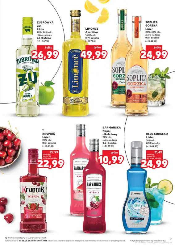 Kaufland - gazetka promocyjna Barek Kauflandu  do środy 10.06 - strona 9