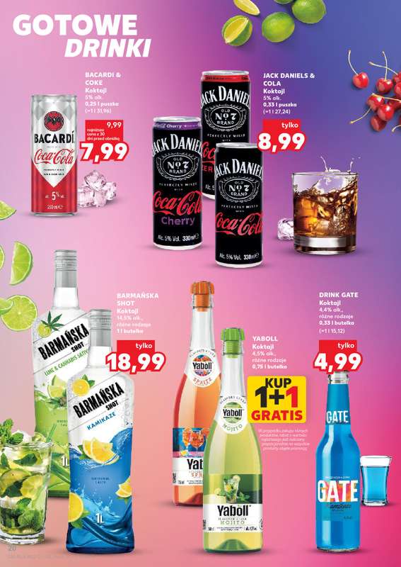 Kaufland - gazetka promocyjna Barek Kauflandu  do środy 10.06 - strona 20