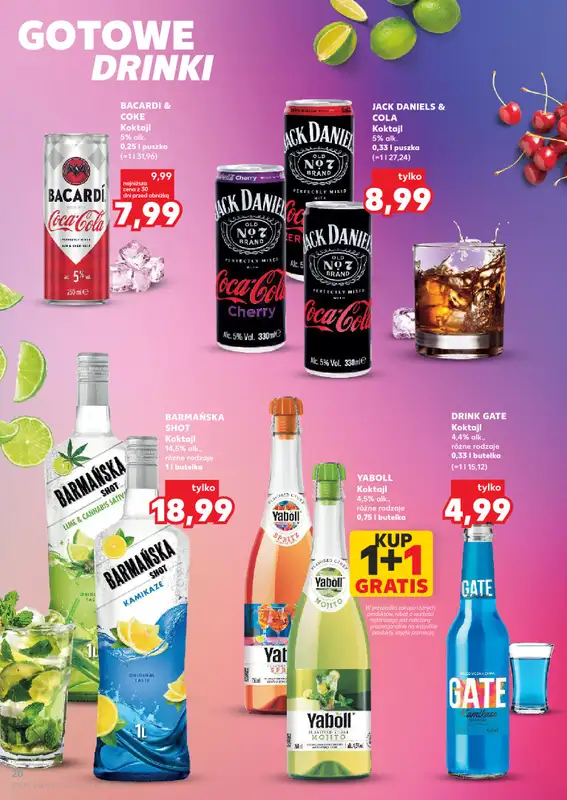 Kaufland - gazetka promocyjna Barek Kauflandu  do środy 10.06 - strona 20