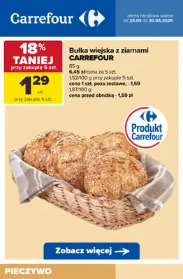 Carrefour - gazetka promocyjna Produkty na KANAPKI - promocje! od wtorku 26.05 do soboty 30.05 - strona 3