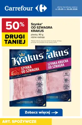 Carrefour - gazetka promocyjna Produkty na KANAPKI - promocje! od wtorku 26.05 do soboty 30.05 - strona 4