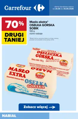 Carrefour - gazetka promocyjna Produkty na KANAPKI - promocje! od wtorku 26.05 do soboty 30.05 - strona 9