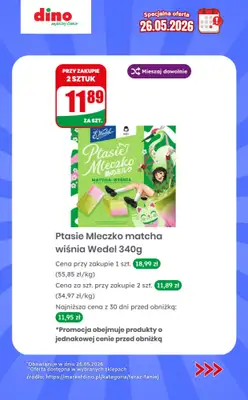 Dino - gazetka promocyjna Specjalna oferta na 26.05.2026 - promocje spoza gazetki od wtorku 26.05 do wtorku 26.05 - strona 7