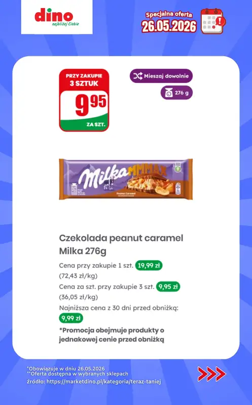 Dino - gazetka promocyjna Specjalna oferta na 26.05.2026 - promocje spoza gazetki od wtorku 26.05 do wtorku 26.05 - strona 5