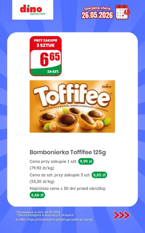 Dino - gazetka promocyjna Specjalna oferta na 26.05.2026 - promocje spoza gazetki od wtorku 26.05 do wtorku 26.05 - strona 4