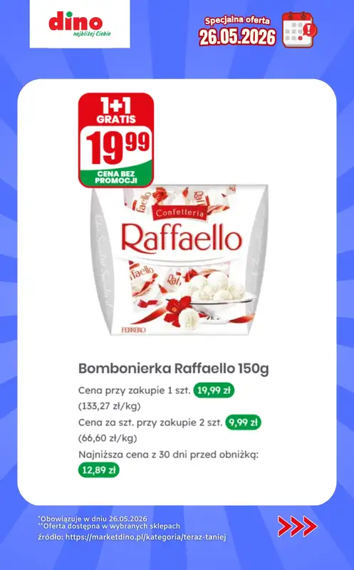 Dino - gazetka promocyjna Specjalna oferta na 26.05.2026 - promocje spoza gazetki od wtorku 26.05 do wtorku 26.05 - strona 2