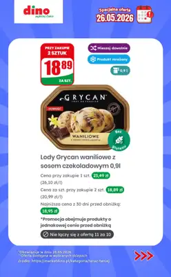 Dino - gazetka promocyjna Specjalna oferta na 26.05.2026 - promocje spoza gazetki od wtorku 26.05 do wtorku 26.05 - strona 9