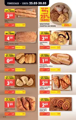 Biedronka - gazetka promocyjna Od poniedziałku, Z ladą tradycyjną od poniedziałku 25.05 do soboty 30.05 - strona 40