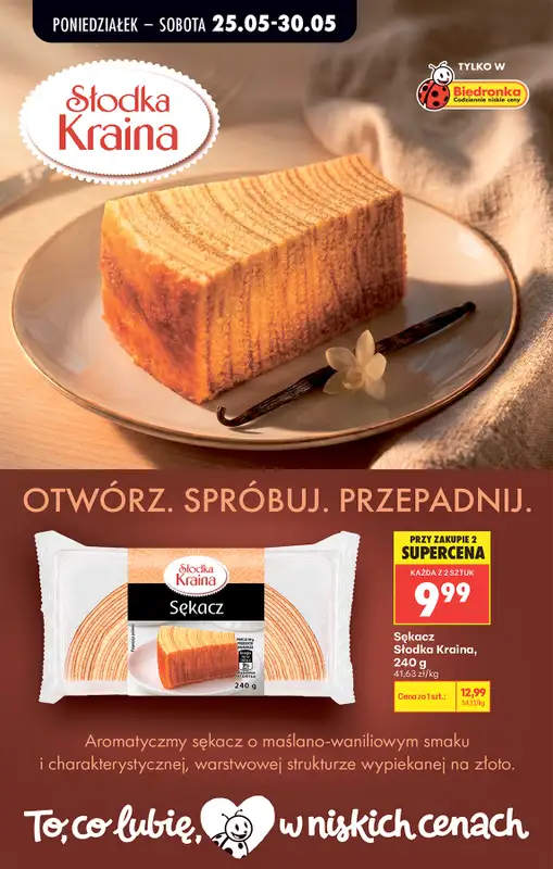 Biedronka - gazetka promocyjna Od poniedziałku, Z ladą tradycyjną od poniedziałku 25.05 do soboty 30.05 - strona 79