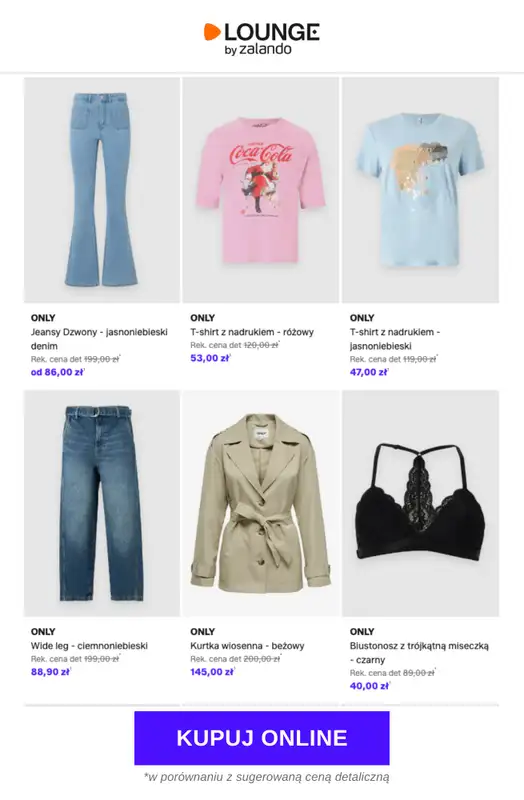 Lounge by Zalando - gazetka promocyjna Do -75% Only od wtorku 26.05 do piątku 29.05 - strona 6