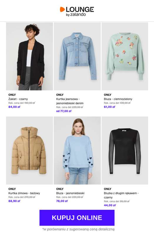 Lounge by Zalando - gazetka promocyjna Do -75% Only od wtorku 26.05 do piątku 29.05 - strona 8