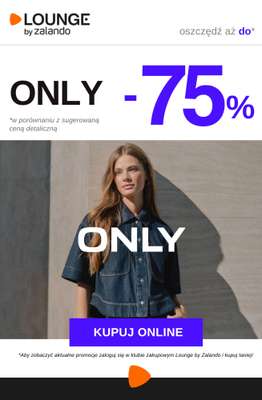 Lounge by Zalando - gazetka promocyjna Do -75% Only od wtorku 26.05 do piątku 29.05