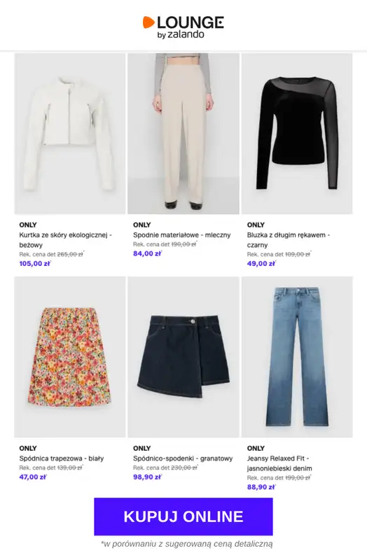 Lounge by Zalando - gazetka promocyjna Do -75% Only od wtorku 26.05 do piątku 29.05 - strona 3