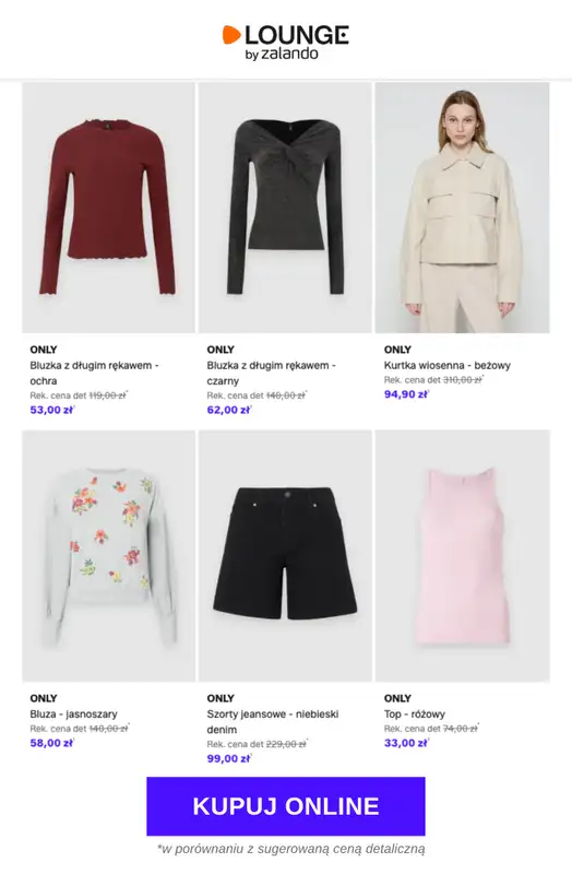 Lounge by Zalando - gazetka promocyjna Do -75% Only od wtorku 26.05 do piątku 29.05 - strona 10