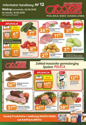 Społem Częstochowa - gazetka promocyjna Gazetka od wtorku 02.06 do wtorku 16.06