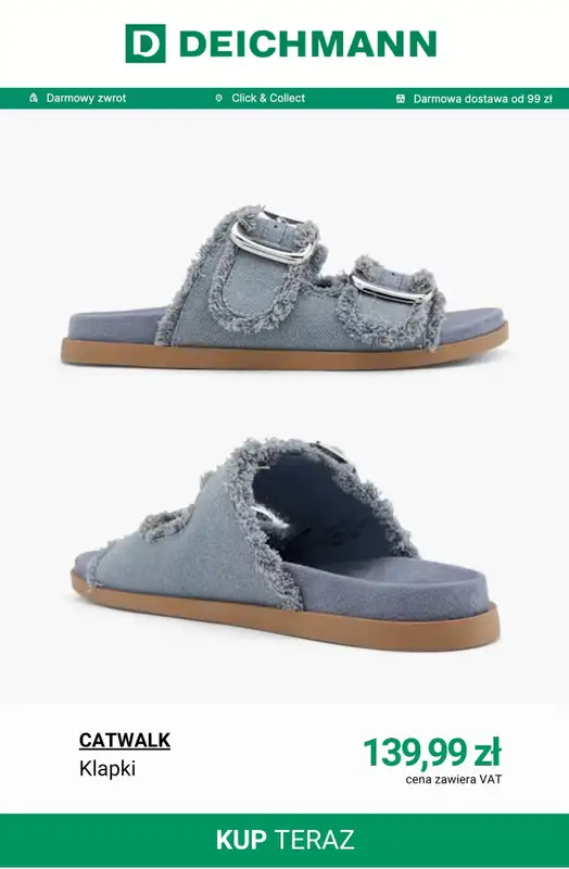 Deichmann - gazetka promocyjna Buty festiwalowe damskie od wtorku 26.05  - strona 9