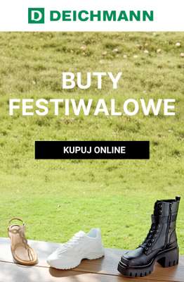 Deichmann - gazetka promocyjna Buty festiwalowe damskie od wtorku 26.05 
