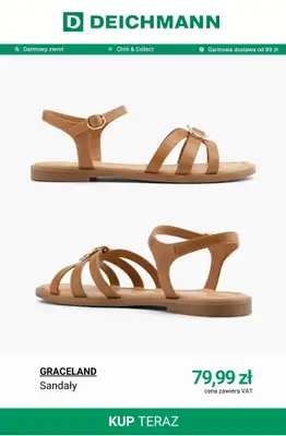 Deichmann - gazetka promocyjna Buty festiwalowe damskie od wtorku 26.05  - strona 12