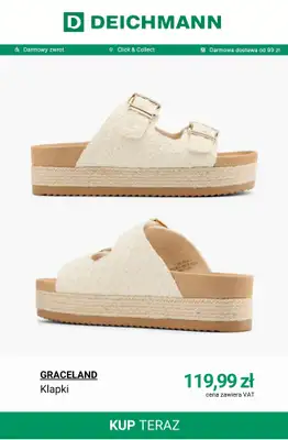 Deichmann - gazetka promocyjna Buty festiwalowe damskie od wtorku 26.05  - strona 11