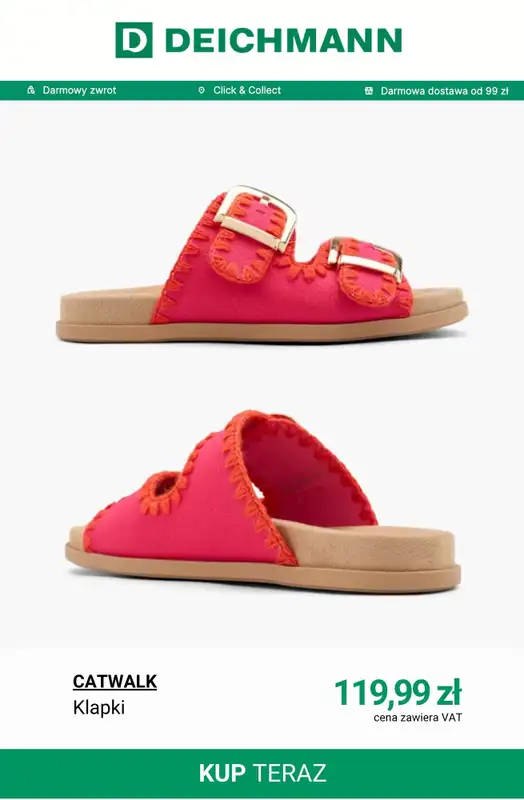 Deichmann - gazetka promocyjna Buty festiwalowe damskie od wtorku 26.05  - strona 8