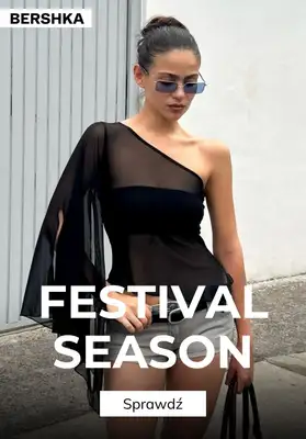 Bershka - gazetka promocyjna Sezon na festiwale od wtorku 26.05 
