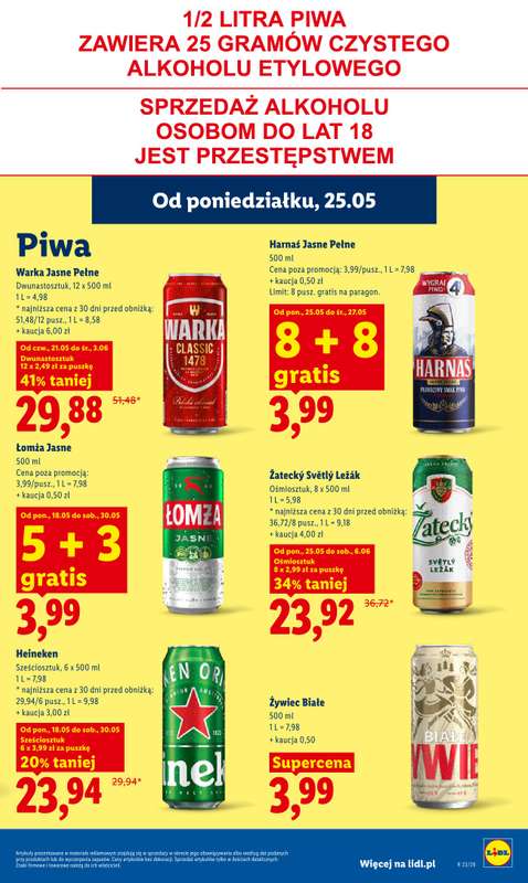 Lidl - gazetka promocyjna Oferta od poniedziałku od poniedziałku 25.05 do środy 27.05 - strona 73