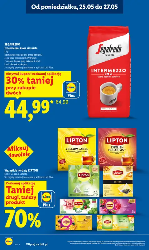Lidl - gazetka promocyjna Oferta od poniedziałku od poniedziałku 25.05 do środy 27.05 - strona 22