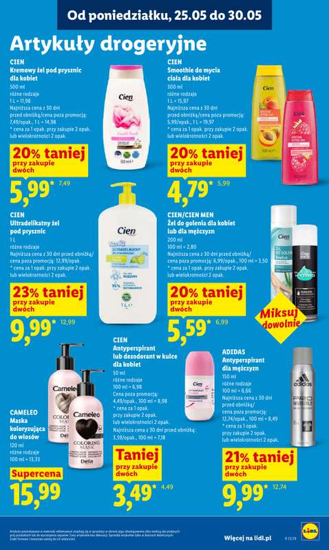 Lidl - gazetka promocyjna Oferta od poniedziałku od poniedziałku 25.05 do środy 27.05 - strona 91