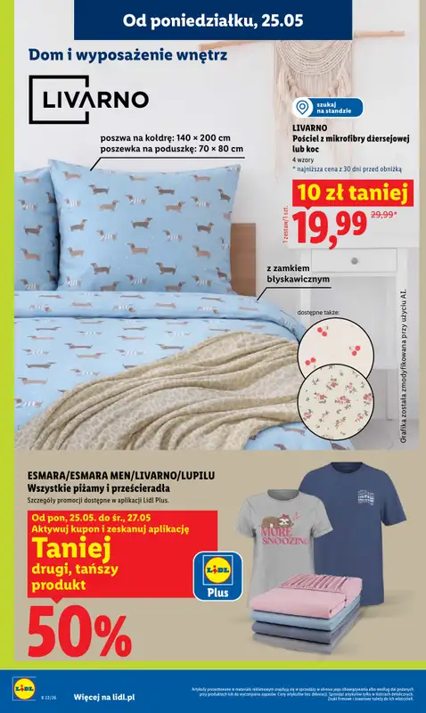 Lidl - gazetka promocyjna Oferta od poniedziałku od poniedziałku 25.05 do środy 27.05 - strona 42