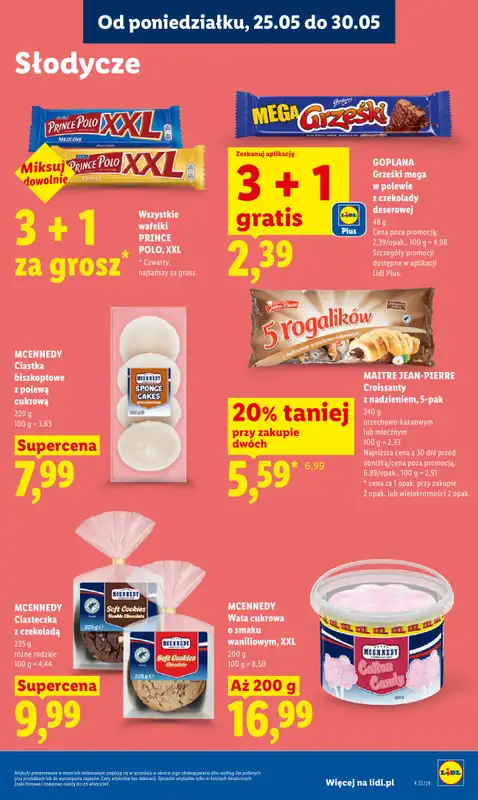 Lidl - gazetka promocyjna Oferta od poniedziałku od poniedziałku 25.05 do środy 27.05 - strona 63