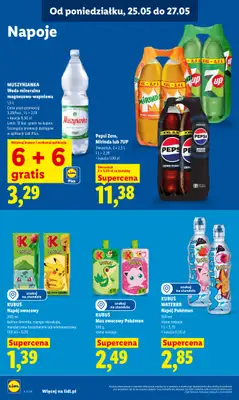 Lidl - gazetka promocyjna Oferta od poniedziałku od poniedziałku 25.05 do środy 27.05 - strona 70