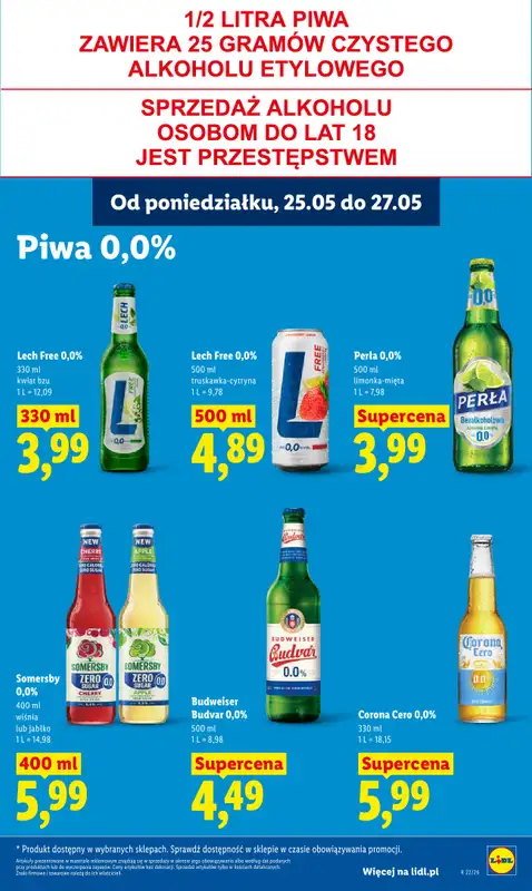Lidl - gazetka promocyjna Oferta od poniedziałku od poniedziałku 25.05 do środy 27.05 - strona 75