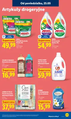 Lidl - gazetka promocyjna Oferta od poniedziałku od poniedziałku 25.05 do środy 27.05 - strona 93