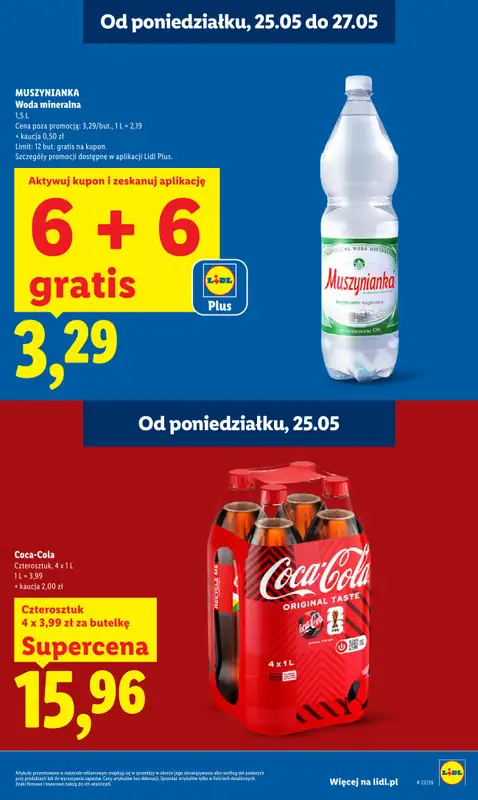 Lidl - gazetka promocyjna Oferta od poniedziałku od poniedziałku 25.05 do środy 27.05 - strona 23