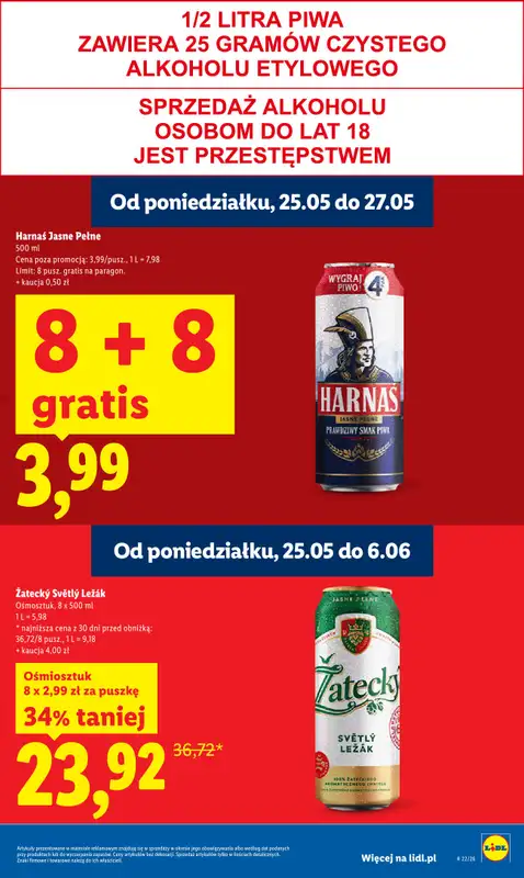 Lidl - gazetka promocyjna Oferta od poniedziałku od poniedziałku 25.05 do środy 27.05 - strona 25