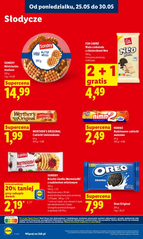 Lidl - gazetka promocyjna Oferta od poniedziałku od poniedziałku 25.05 do środy 27.05 - strona 64