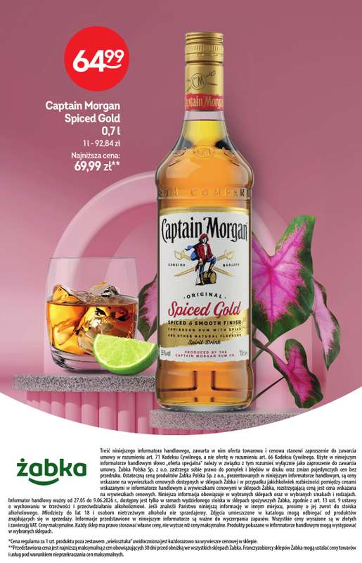Żabka - gazetka promocyjna Katalog alkoholi od środy 27.05 do wtorku 09.06 - strona 28