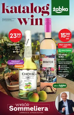 Żabka - gazetka promocyjna Katalog win od środy 27.05 do wtorku 09.06