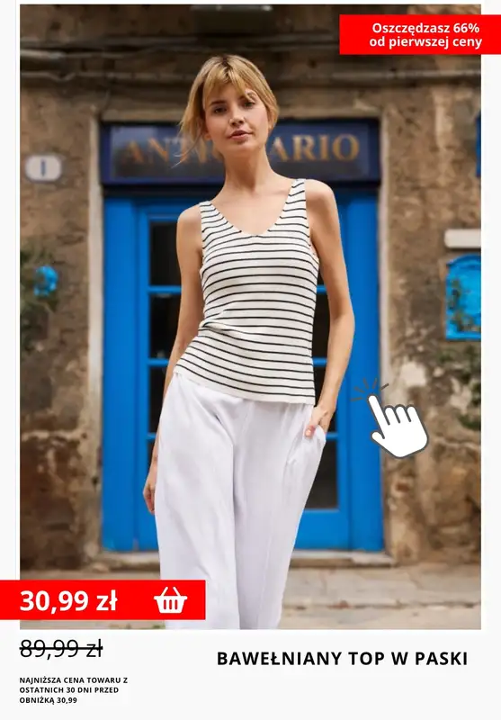 BEST SALE - gazetka promocyjna Moodo | Outlet -65% na wszystko od ceny pierwszej od wtorku 26.05 do piątku 05.06 - strona 3