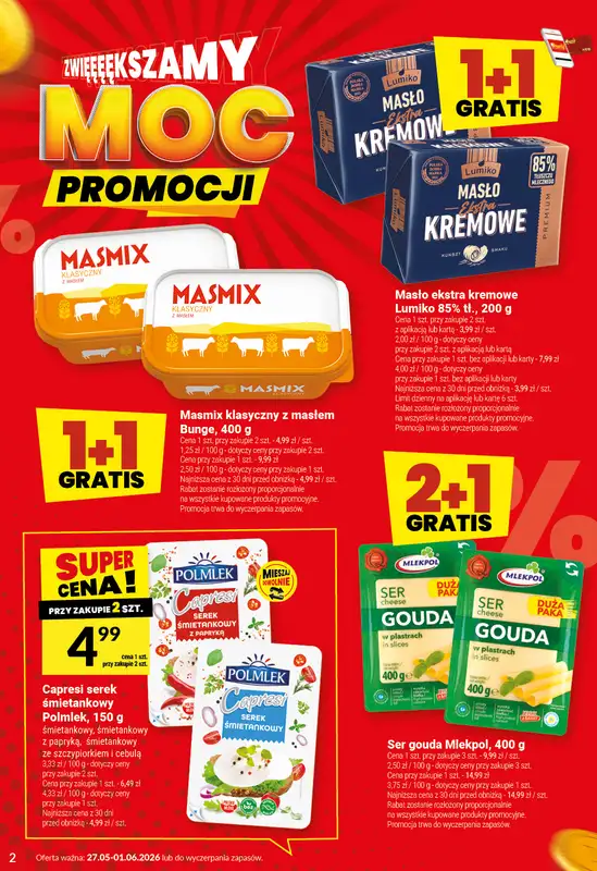 Twój Market - gazetka promocyjna Gazetka od środy 27.05 do poniedziałku 01.06 - strona 2