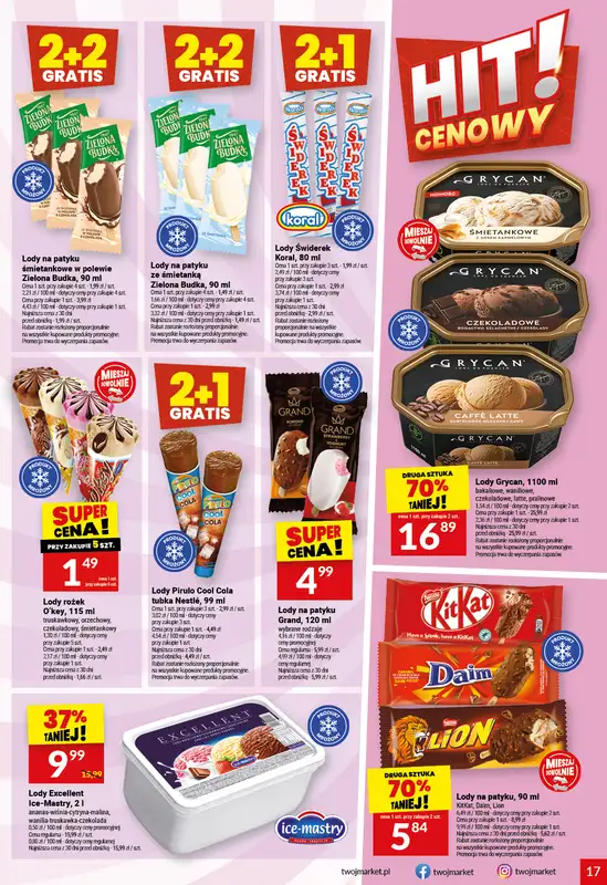 Twój Market - gazetka promocyjna Gazetka od środy 27.05 do poniedziałku 01.06 - strona 17
