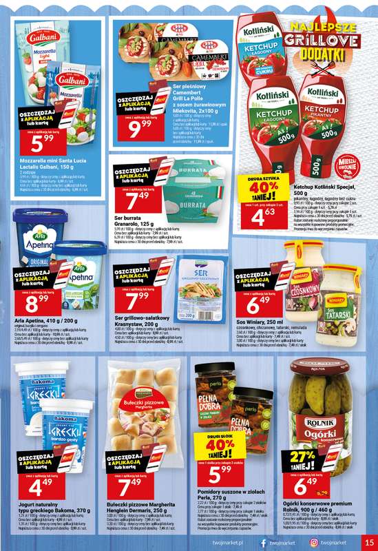 Twój Market - gazetka promocyjna Gazetka od środy 27.05 do poniedziałku 01.06 - strona 15