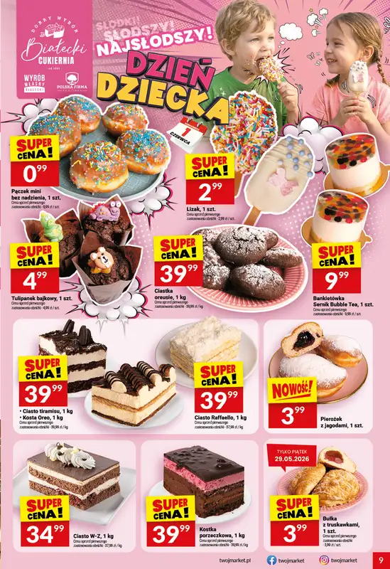 Twój Market - gazetka promocyjna Gazetka od środy 27.05 do poniedziałku 01.06 - strona 9