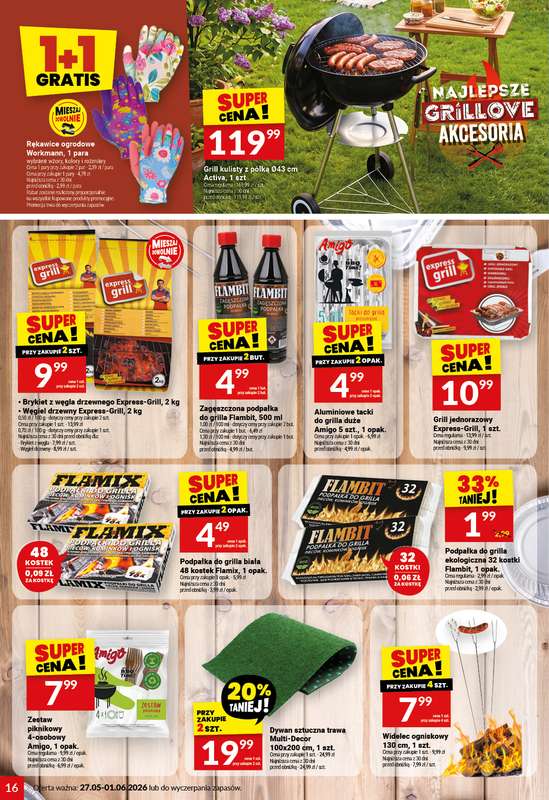 Twój Market - gazetka promocyjna Gazetka od środy 27.05 do poniedziałku 01.06 - strona 16