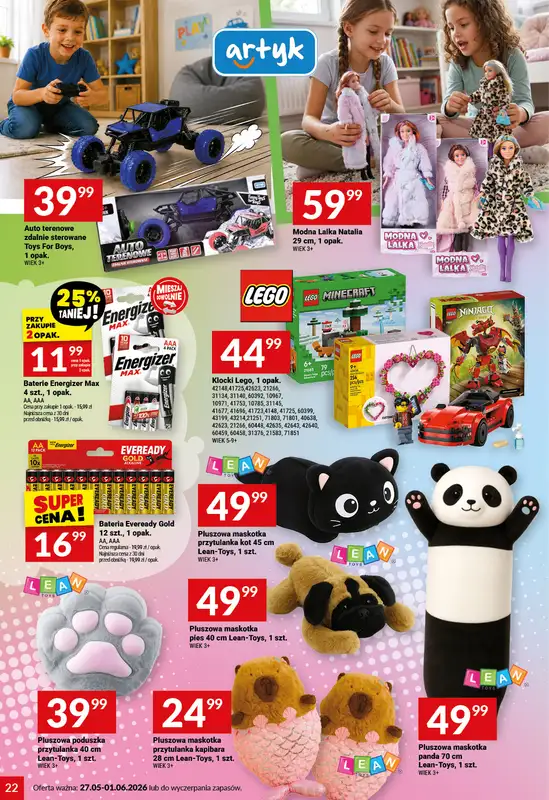 Twój Market - gazetka promocyjna Gazetka od środy 27.05 do poniedziałku 01.06 - strona 22