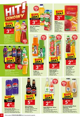 Twój Market - gazetka promocyjna Gazetka od środy 27.05 do poniedziałku 01.06 - strona 30