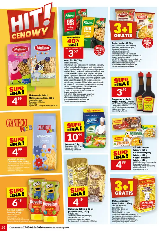 Twój Market - gazetka promocyjna Gazetka od środy 27.05 do poniedziałku 01.06 - strona 26
