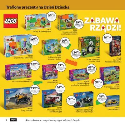 Dzień Dziecka - gazetka promocyjna Empik I Dzień Dziecka od środy 20.05 do wtorku 02.06 - strona 2